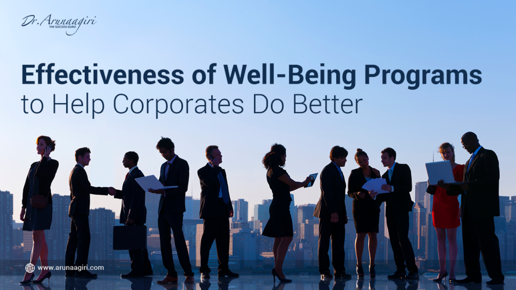 Effectiveness of Well-Being Programs for Corporates