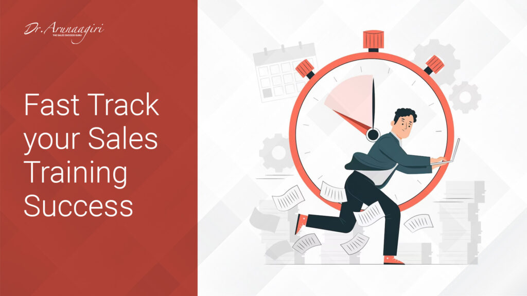 Fastrack your Sales Training Success